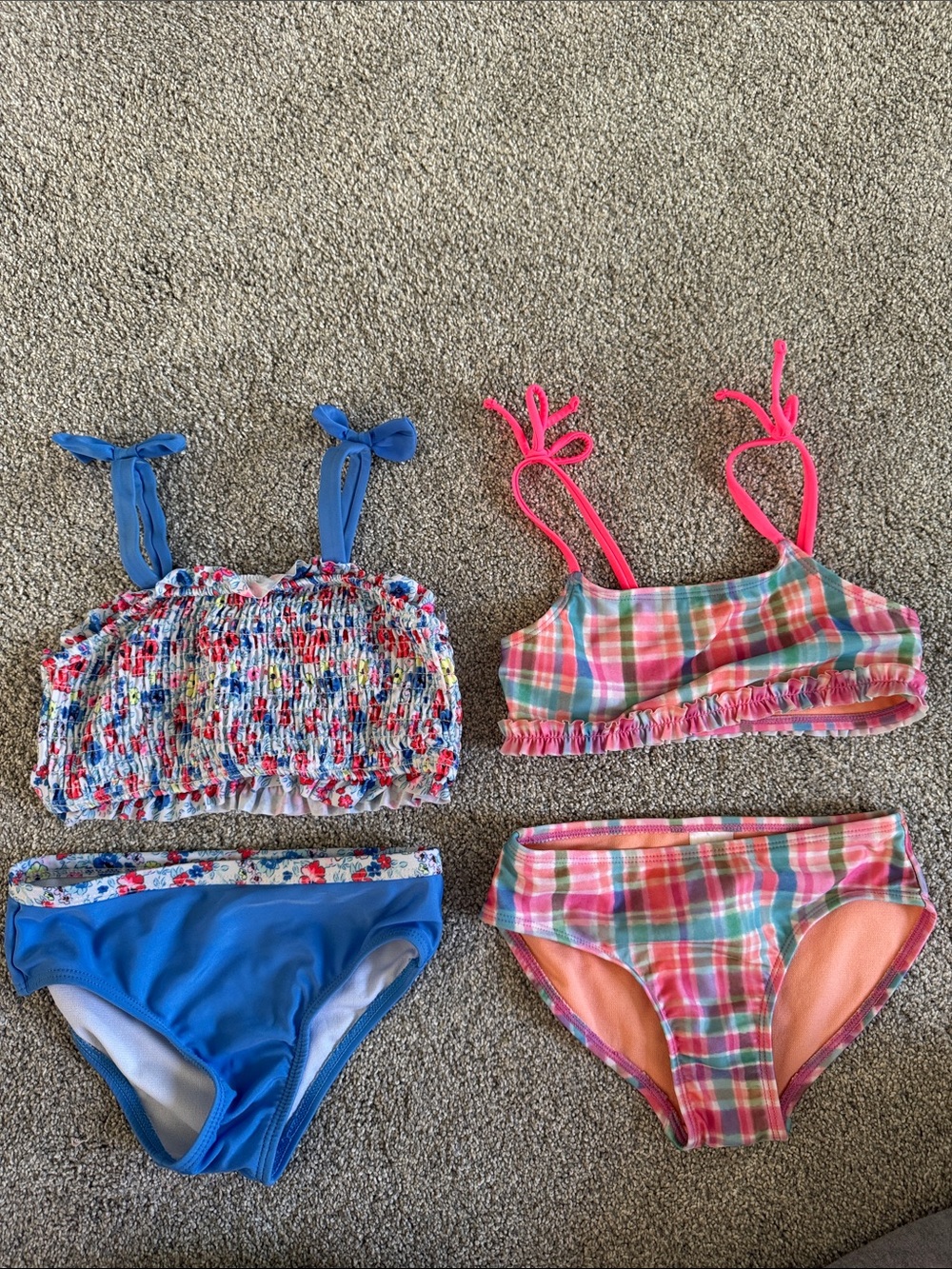 Cat & Jack & Wonder Nation Girls 5T Swim Bikini Sets